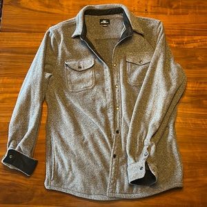 O’Neill men’s shirt jacket fleece
